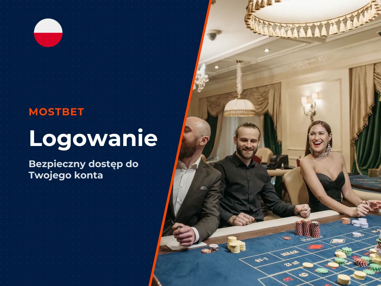 Logowanie w aplikacji Mostbet na Android